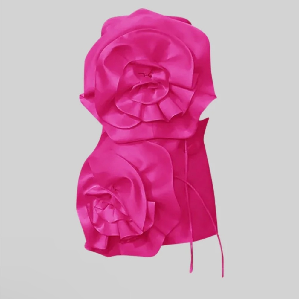 Voluminous mini dress